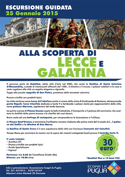 lecce e galatina escursione