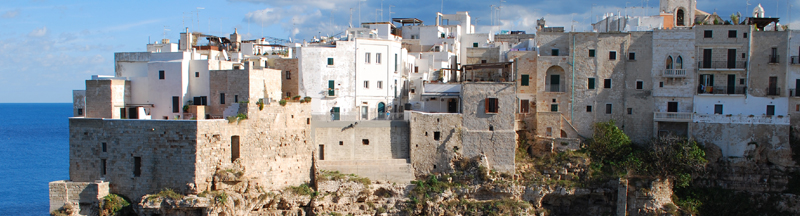 scogliera polignano